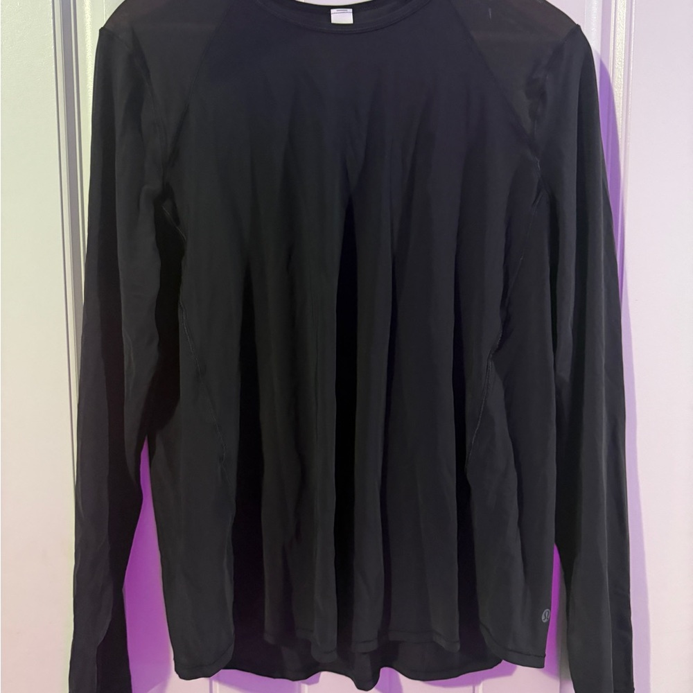 Lululemon NWT Nightmoth Sculpt Cross-vent long sleeve 14